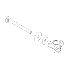Thule Wing Knob w/ Fasteners