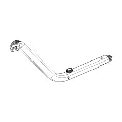 Wheel arm - right- double - Thule Chariot jogging kit (2017-X)