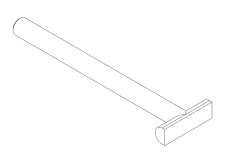 Thule T-Screw 64mm