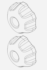 Thule Plastic Knob (2 stk.)