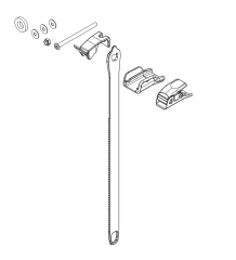 Thule Pump buckles incl. strap+clip