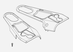 Thule MtgBag console cover 1+2