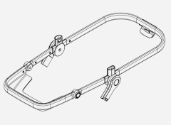 Main Seat Frame - Aluminium - Thule Sleek