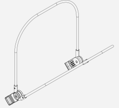 Main Seat Canopy Hardware - Thule Sleek