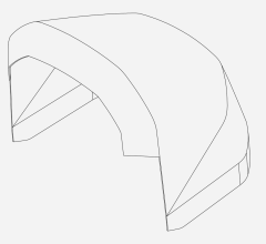 Sunshade - Single - Dark Shadow - Thule Urban Glide 2 (2020-X)