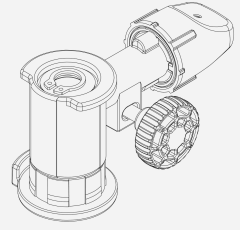 Caster Assembly - Thule Urban Glide 2