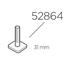 Thule T-Bolt M6x31mm