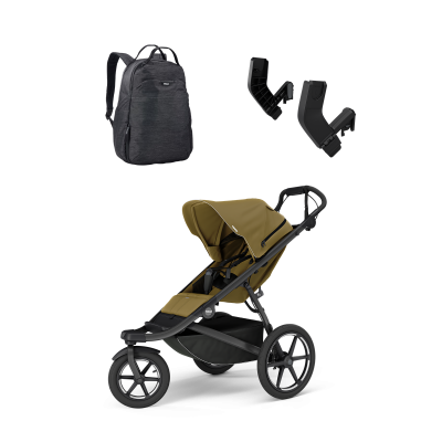 Thule Urban Glide 3 single car travel baby bundle
