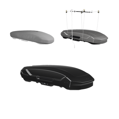 Thule Motion 3 L storage bundle Black Glossy