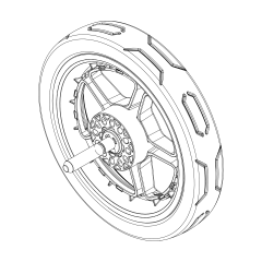 Rear Wheel - Thule Spring