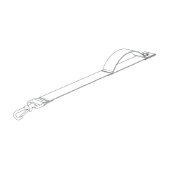 Thule Hitch Back-Up Strap Replacement Kit - Thule Coaster XT/Coaster/Cadence (2014-X)