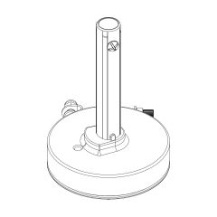 Brake Hub Assembly Right - Thule Glide/Urban Glide/Urban Glide2