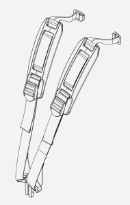 Harness Upper - Thule RideAlong Lite